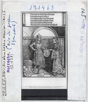 Vorschaubild Albrecht Dürer: Aus dem Leben Maximilians I (Große Ehrenpforte), B 138 